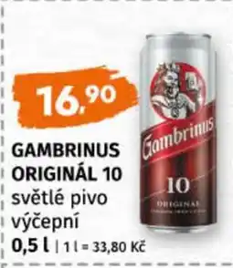 Terno Gambrinus Originál 10 nabídka