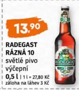 Terno Radegast Rázná 10 nabídka