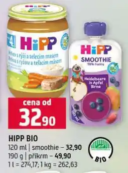 Terno Hipp Bio Smoothie nabídka