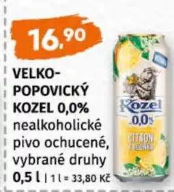 Terno VELKOPOPOVICKÝ KOZEL 0,0% nabídka
