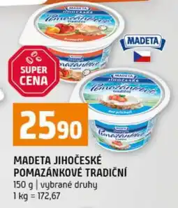 Terno Madeta Jihočeské Pomazánkové tradiční nabídka