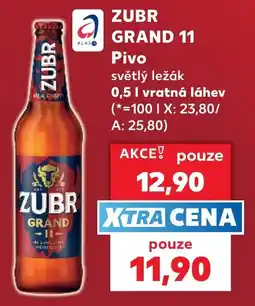 Kaufland Zubr grand 11 nabídka
