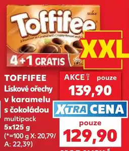 Kaufland Toffifee liskove orecny v karamelu s cokoladou nabídka