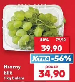 Kaufland Hrozny bílé nabídka