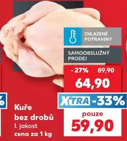 Kaufland Kuře bez drobů nabídka