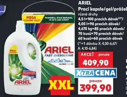 Kaufland Ariel prací kapsle nabídka