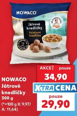 Kaufland Nowaco játrové knedlíčky nabídka