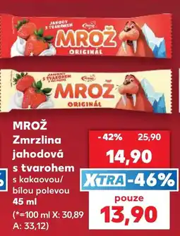 Kaufland Mroz jahodova s tvarohem nabídka