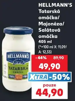 Kaufland Hellmann's tatarská omáčka nabídka
