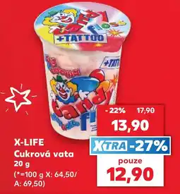 Kaufland X-LIFE Cukrová vata nabídka