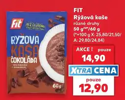 Kaufland Fit rýžová kaše čokoláda nabídka