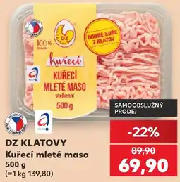 Kaufland Dz klatovy kuřecí mleté maso nabídka