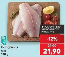 Kaufland Pangasius filet nabídka
