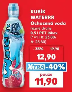 Kaufland Kubik waterrr nabídka