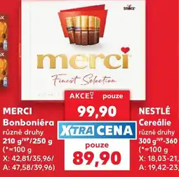 Kaufland Merci Bonboniéra nabídka