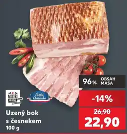 Kaufland Mistri Uzený bok s česnekem nabídka