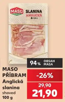 Kaufland Maso příbram anglická slanina nabídka