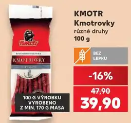 Kaufland Kmotr kmotrovky různé druhy nabídka