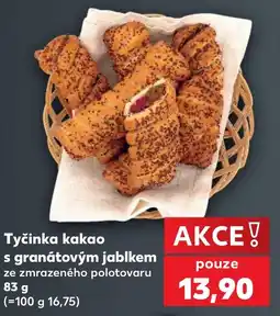 Kaufland Tyčinka kakao s granátovým jablkem nabídka