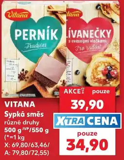 Kaufland Vitana sypká směs různé druhy nabídka