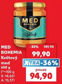 Kaufland Med bohemia květový nabídka