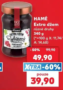 Kaufland Hamé extra džem nabídka