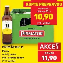 Kaufland Primátor 11 nabídka