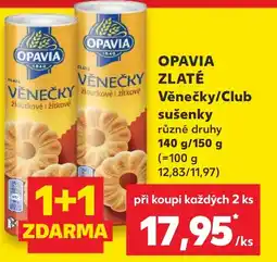 Kaufland Opavia zlaté věnečky/Club Susenky nabídka