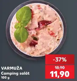 Kaufland Varmuža Camping salát nabídka
