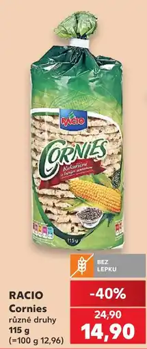 Kaufland Racio cornies nabídka