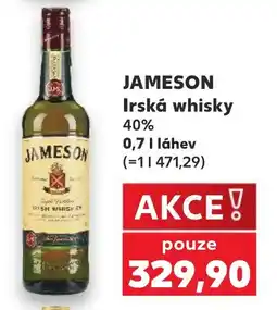Kaufland Jameson irská whisky nabídka