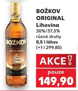 Kaufland Božkov original nabídka