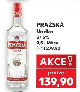 Kaufland Pražská Vodka nabídka
