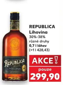 Kaufland Republica lihovina nabídka