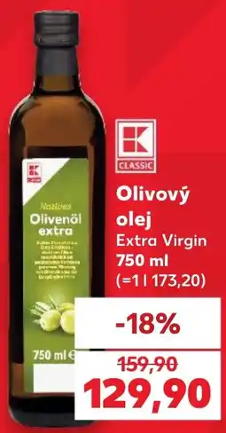 Kaufland K Classic Olivový olej extra virgin nabídka
