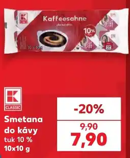 Kaufland K-Classic Smetana do kávy nabídka