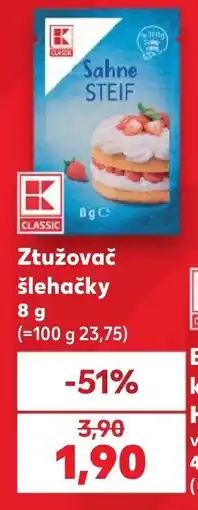 Kaufland K Classic ztužovač šlehačky nabídka