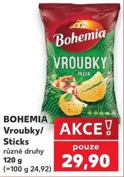 Kaufland Bohemia vroubky/sticks nabídka