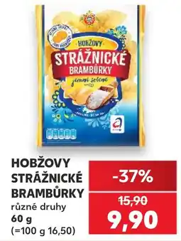 Kaufland Hobžovy strážnické brambůrky nabídka