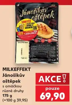 Kaufland Milkeffekt jánosíkův oštěpek s omáčkou nabídka