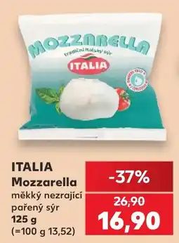 Kaufland Italia mozzarella nabídka