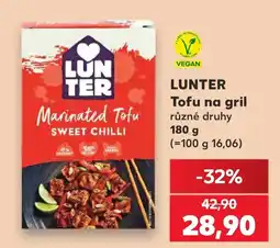 Kaufland Lunter tofu na gril sweet chilli nabídka