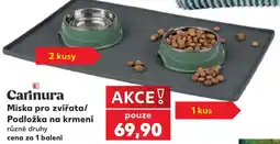 Kaufland Carinura Miska pro zvířata/ Podložka na krmení nabídka