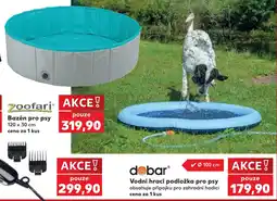 Kaufland zoofari bazén pro psy nabídka