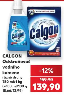 Kaufland Calgon Odstraňovač vodního kamene nabídka