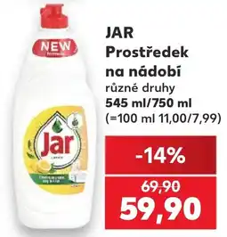 Kaufland Jar Prostředek na nádobí nabídka