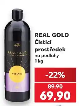 Kaufland Real Gold čistící prostředek na podlahy nabídka