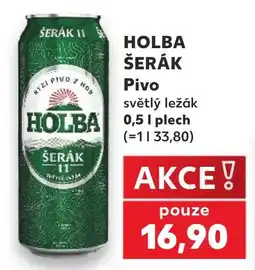 Kaufland Holba šerák nabídka
