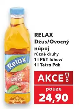 Kaufland Relax Džus/Ovocný nápoj nabídka