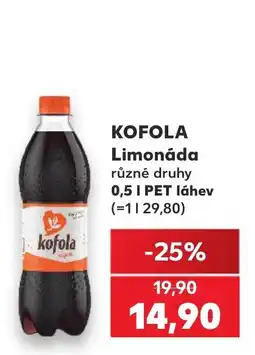 Kaufland Kofola Limonáda nabídka